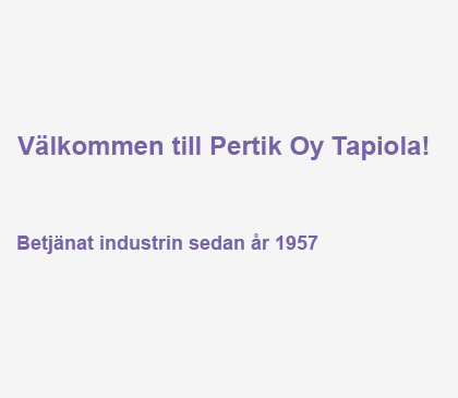 V&auml;lkommen!